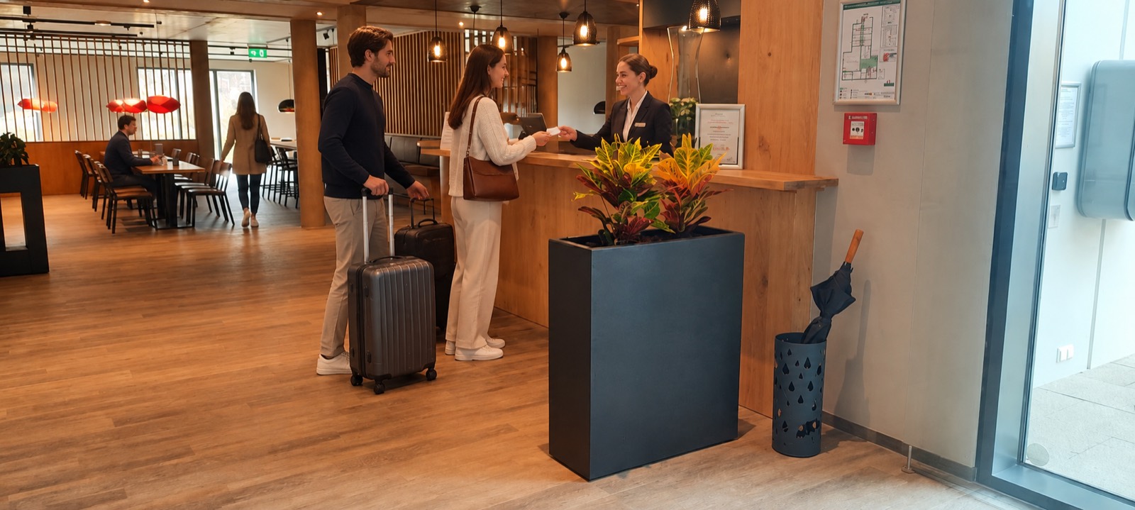 Empfang des EuroHotel Wertheim